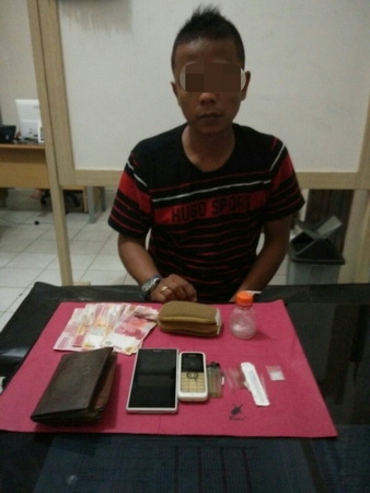 Bawa Shabu, Warga Penyasawan Dicokok Polisi di Bangkinang